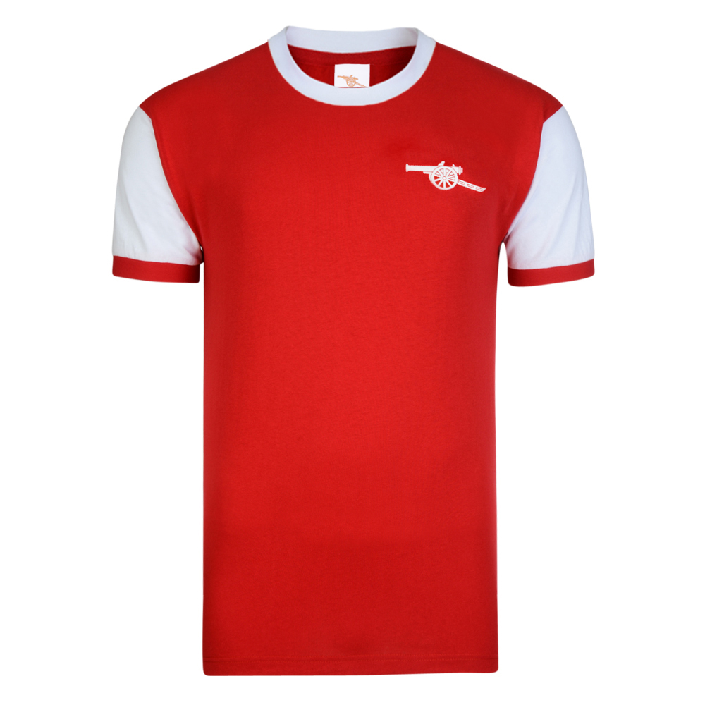 arsenal 1970s retro football shirt